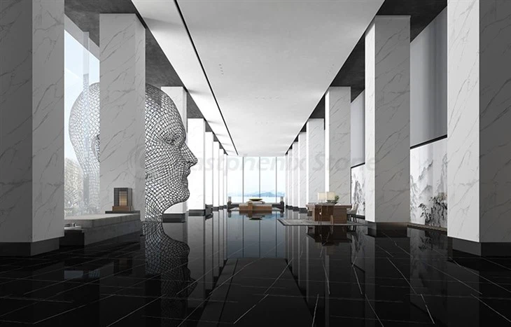 marble wall panels living room