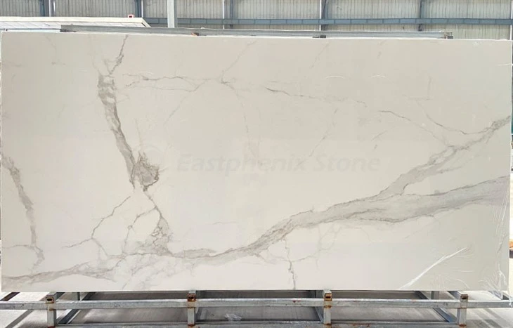 Marble look Sintered Stone large format